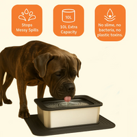 PawHammr™ Anti-Spill Stainless Hydration Bowl 10L